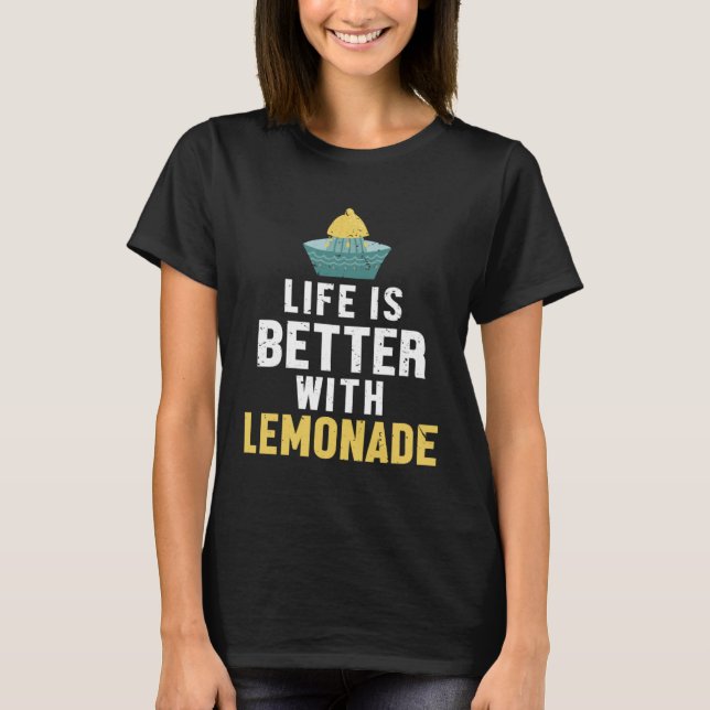 Camiseta com Lemonade Business Lemonade Stand (Frente)