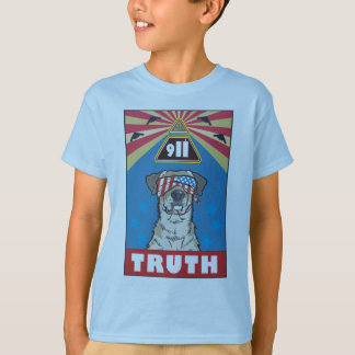 Camiseta "Com Liberdade e Justiça para Todos" Crianças T-Sh