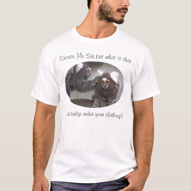 Camiseta Com licença, senhor Shirts (Frente)