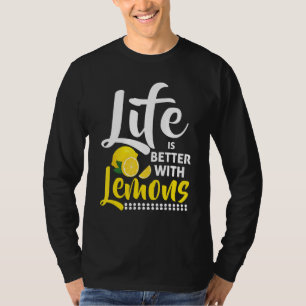 Camiseta Com Limões Suco de Limão Limonada