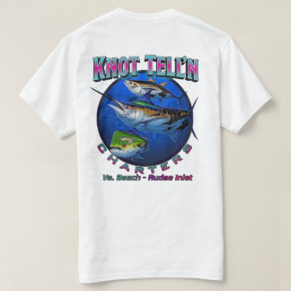 Camiseta com Logo de Rip Art da Knot Telln Charter