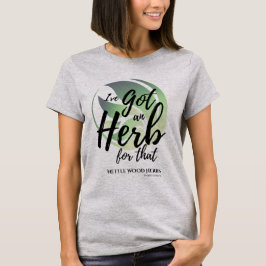 Camiseta com Logo Herb for That Brush Stroke
