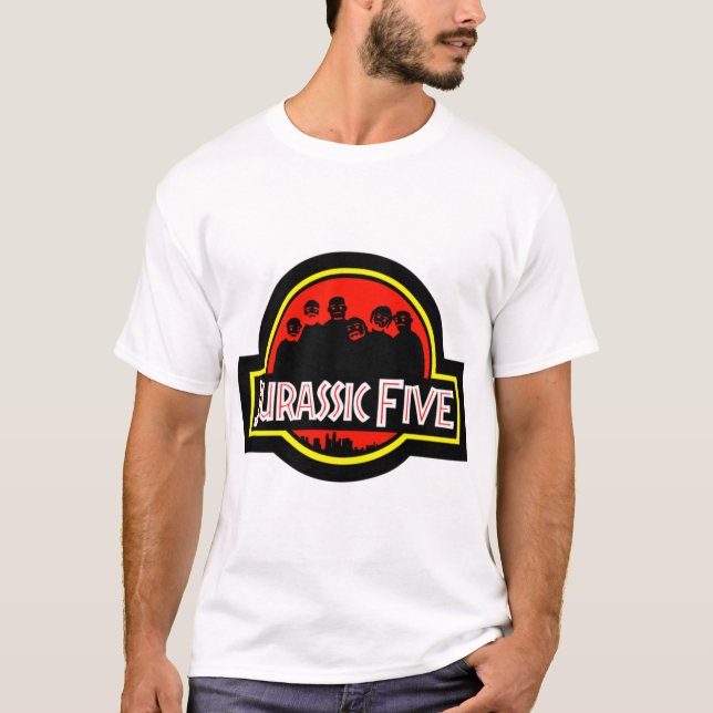 Camiseta com Logo Silhueta Primal Five (Frente)