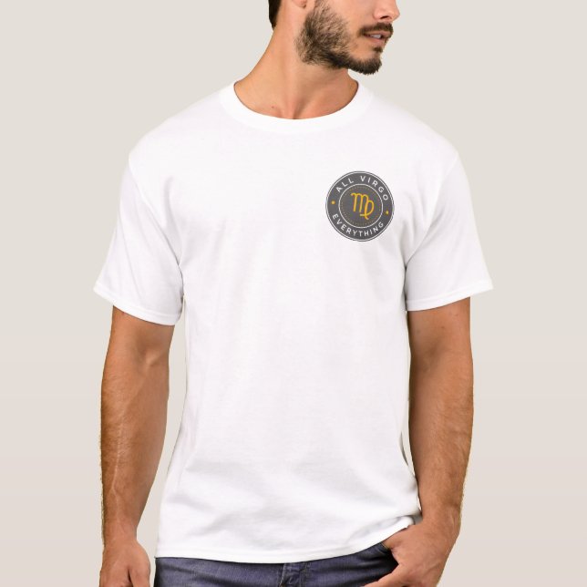 Camiseta com Logo Tudo Virgem (Frente)