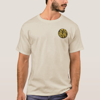 Camiseta com logotipo circular Last Exit Music Fac
