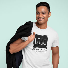 Camiseta com Logotipo da Empresa – Uniforme de Tra