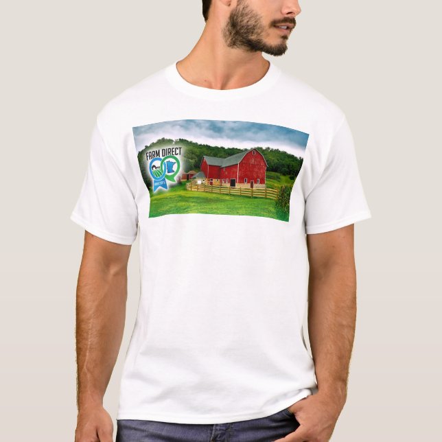 Camiseta com Logotipo da Farm Direct Minnesota (Ma (Frente)