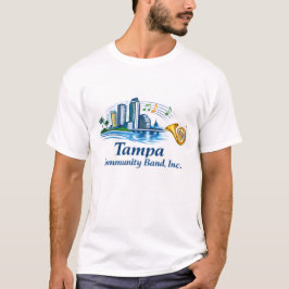 Camiseta com logotipo da TCB French Horn
