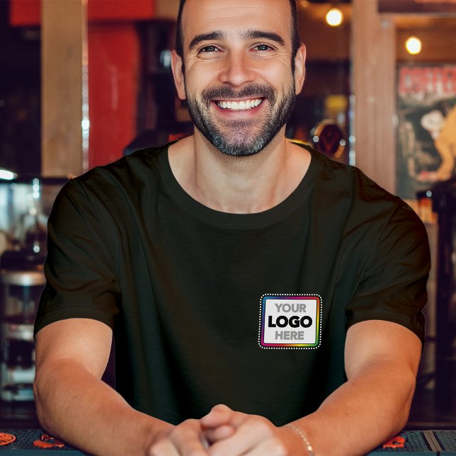 Camiseta com Logotipo Personalizado (Criador carregado)