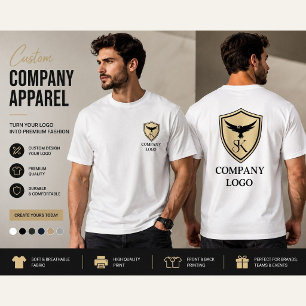 Camiseta com Logotipo Personalizado da Empresa N