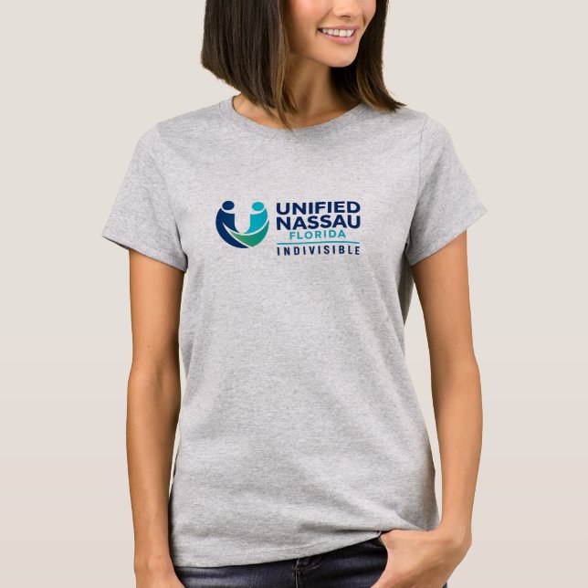 Camiseta com logotipo unificado de Nassau Flórida (Frente)