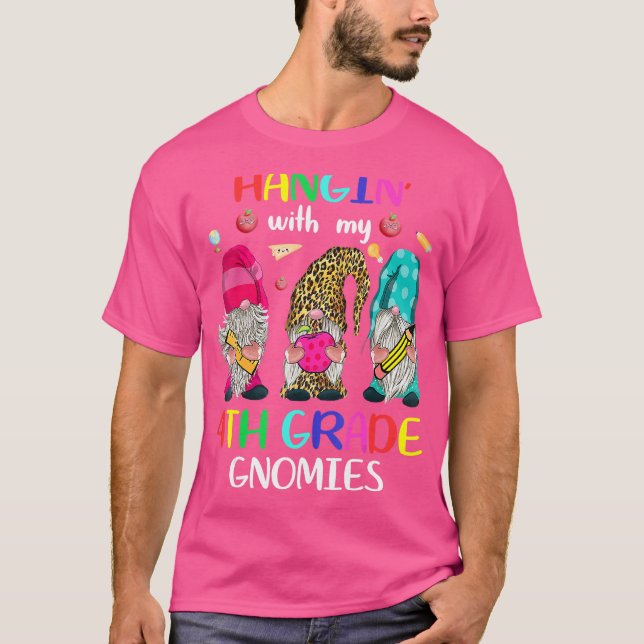 Camiseta Com Meus Gnomos do 4º Grau... (Frente)