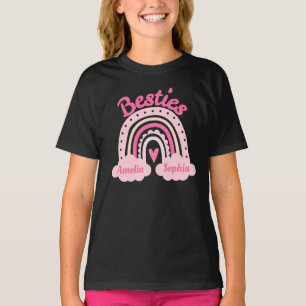 Camiseta com Nome Personalizado das Melhores Amiga