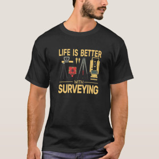 Camiseta com o inspetor de terras da produção