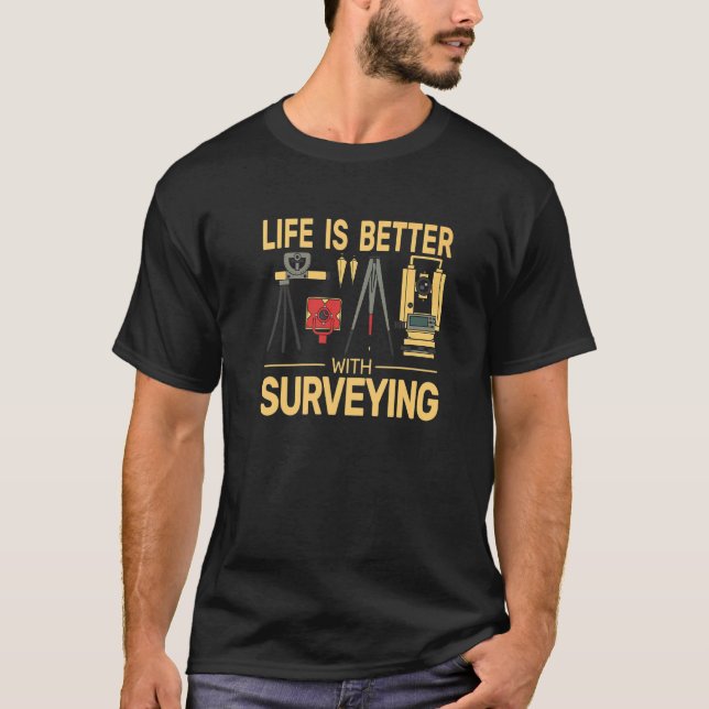 Camiseta com o inspetor de terras da produção (Frente)