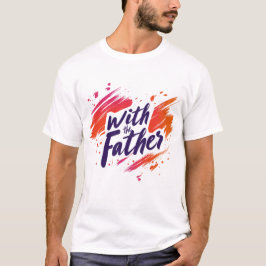 Camiseta Com o Padre T-shirt