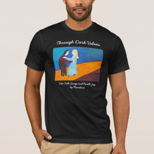 Camiseta Com os valores escuros