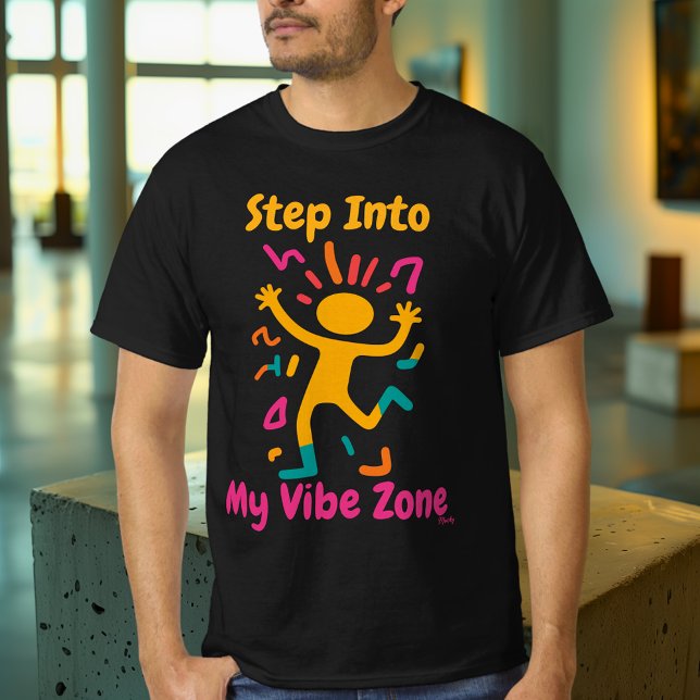 Camiseta com Personagem Vibrante de Arte Pop (Criador carregado)