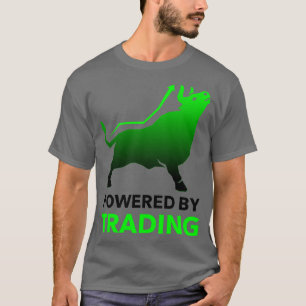 Camiseta Com Poderes De Negociação De Transações Funny Trad