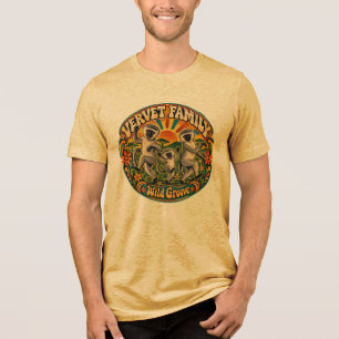 Camiseta com Rosto Vintage Psicodélico Sweet Jam