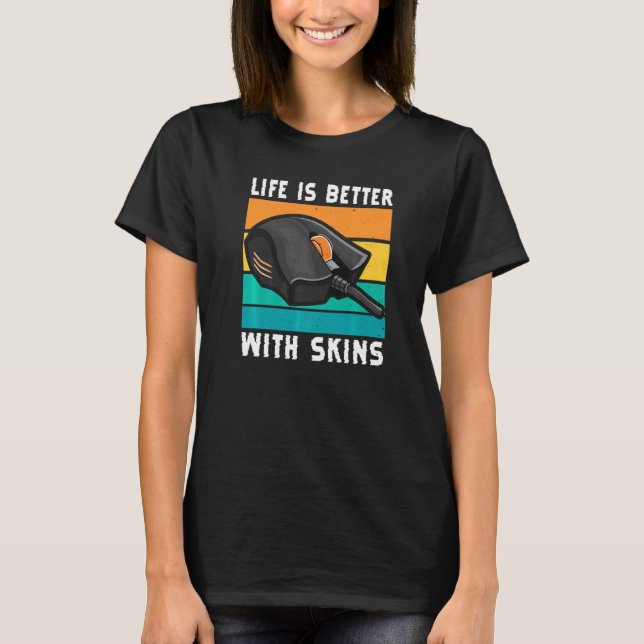 Camiseta Com Skins Para Um Jogador De Pc (Frente)