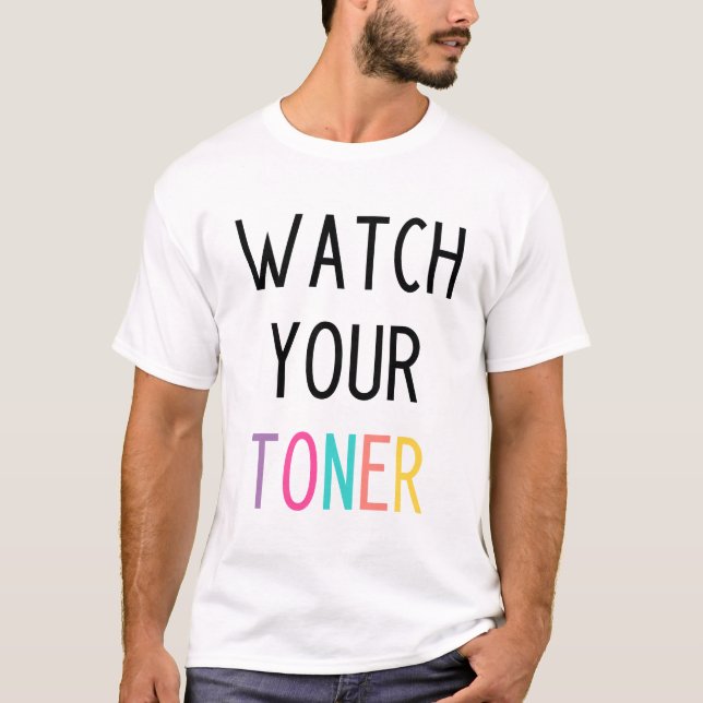 Camiseta com Slogan Divertido de Cabeleireiro (Frente)