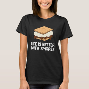 Camiseta Com Smores Campfire Burgir Smores