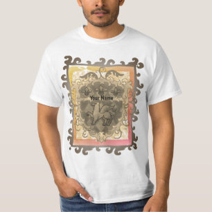Camiseta com sobrenome Griffon Shield