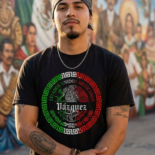 Camiseta com Sobrenome Vázquez