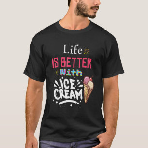 Camiseta Com Sprinkles Doce Sorvete