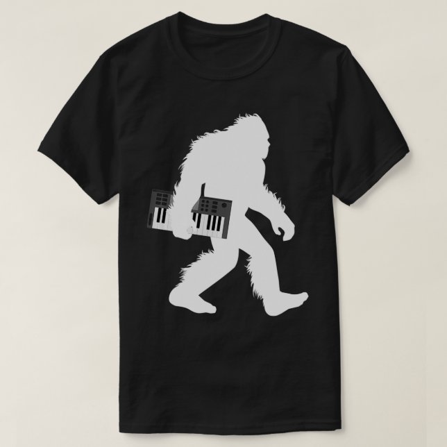 Camiseta Com Teclado Piano Music (Frente do Design)