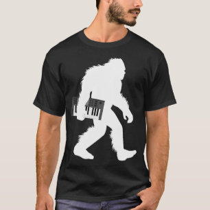 Camiseta Com Teclado Piano Music