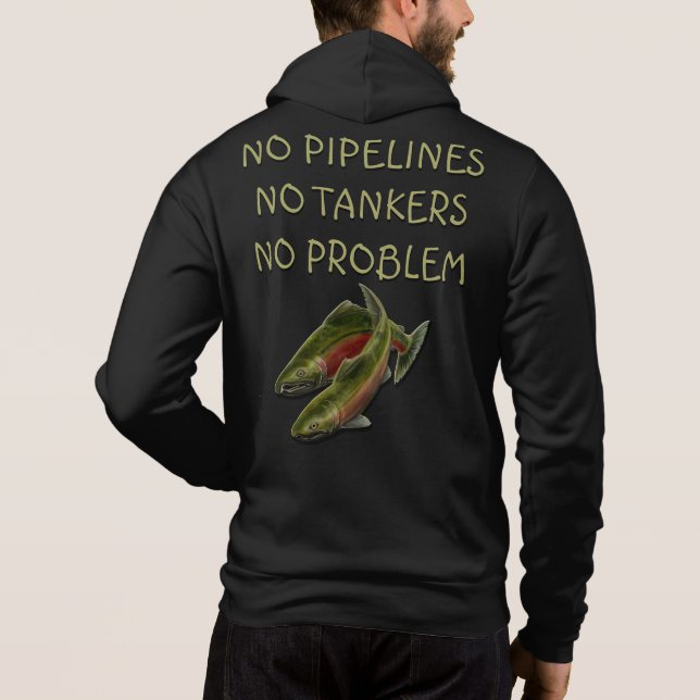Camiseta com Texto Personalizado Men's No Pipeline (Verso)