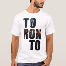 Camiseta com texto Toronto