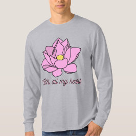 Camiseta Com Toda Minha Arte Rosa