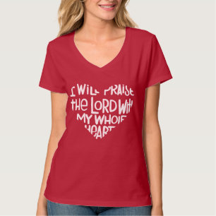 Camiseta Com todo o meu coração