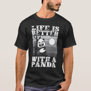 Camiseta Com Um Animal Panda Bear 5