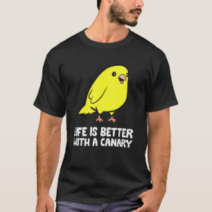 Camiseta Com Um Canário