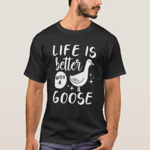 Camiseta Com Um Ganso