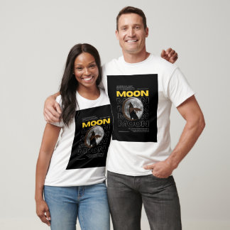 Camiseta com um pôster dinâmico
