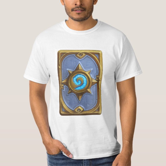 Camiseta com verso de carta de Hearthstone (Frente)