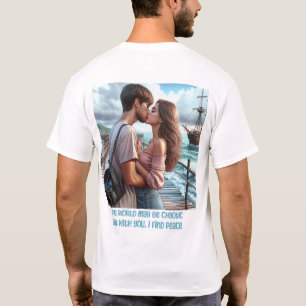 Camiseta Com Você Eu Encontro Paz