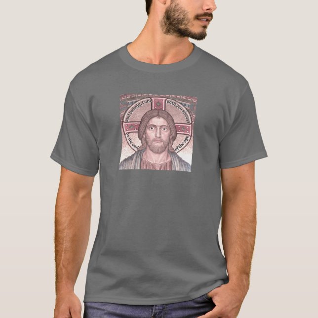 Camiseta Com você sempre (escuro) (Frente)
