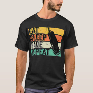 Camiseta Coma a barra de hairstylist do presente de barbeir