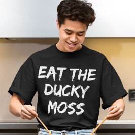 Camiseta Coma A Comida Japonesa Engraçada Do Moss Ducky Ita