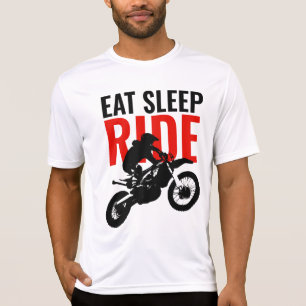Camiseta Coma a Corrida do Sono Motocross Pop Art