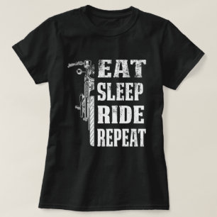 Camiseta Coma a Corrida do Sono Repetindo O Presente Engra