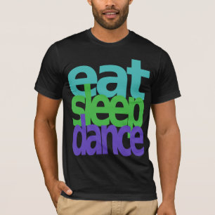Camiseta coma a dança do sono