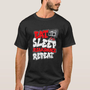 Camiseta Coma a dança do sono Repete a dança do garoto