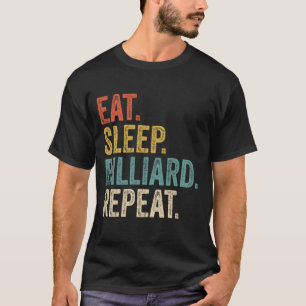 Camiseta Coma a Engraçada Piscina Billiard do Billiard do S